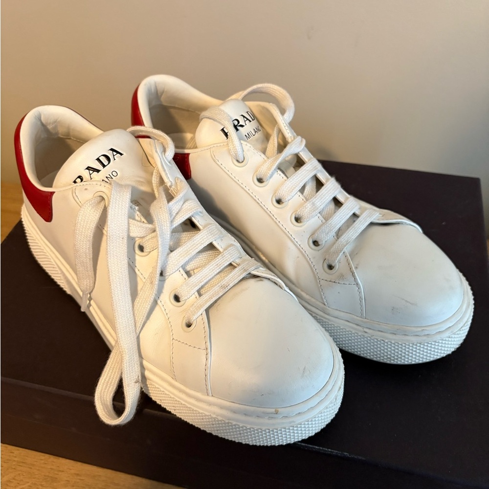 Prada White Sneakers